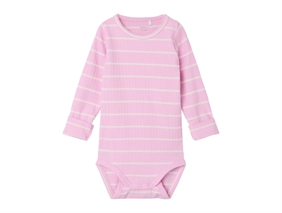 Name It pastel lavender stribet body