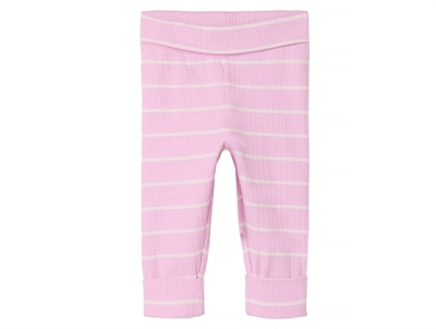 Name It pastel lavender stribet legging