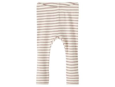Name It leggings deauville mauve stribet 