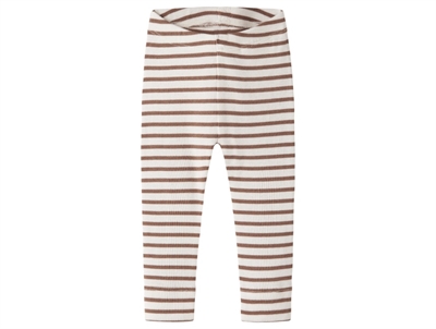 Name It leggings toasted coconut med striber
