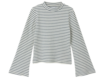 Name It jet stream/dark denim short bluse