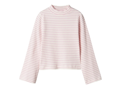 Name It jet stream/pastel lavender short bluse