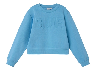 Name It silver lake blue short loose sweatshirt