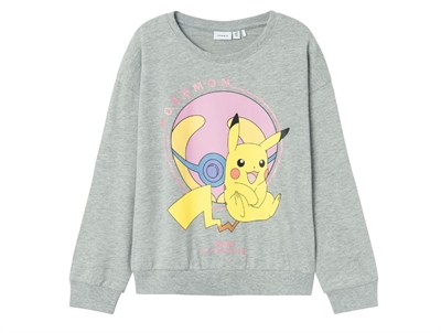 Name It grey melange Pokemon sweatshirt