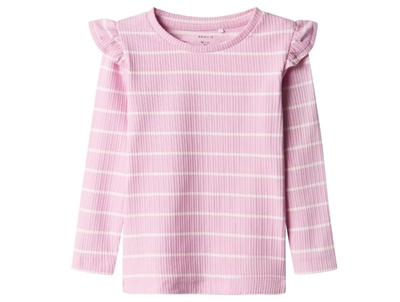 Name It pastel lavender/festival bloom stribet top
