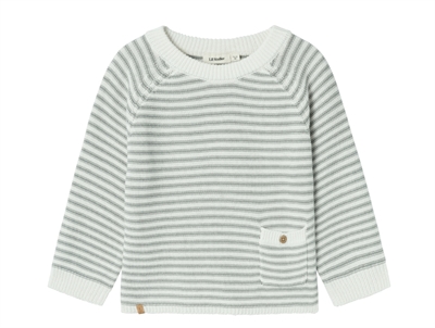 Lil Atelier coconut milk stribet pullover