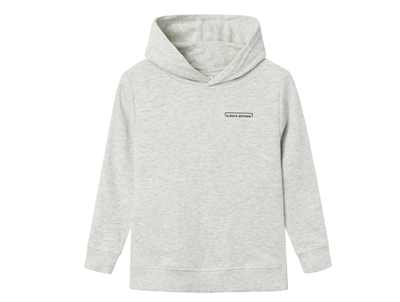 Name It light grey melange hoodie sweatshirt