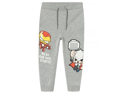 Name It grey melange Marvel sweatpants