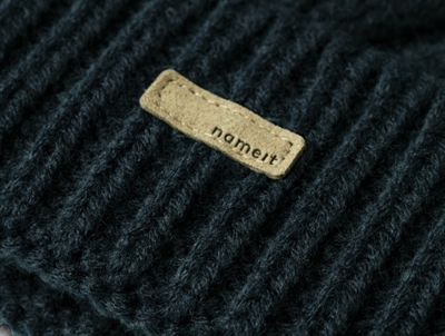 Name It dark sapphire beanie hue akryl/bomuld