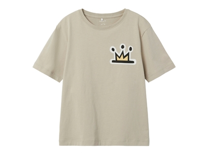 Name It pure cashmere graffiti loose t-shirt