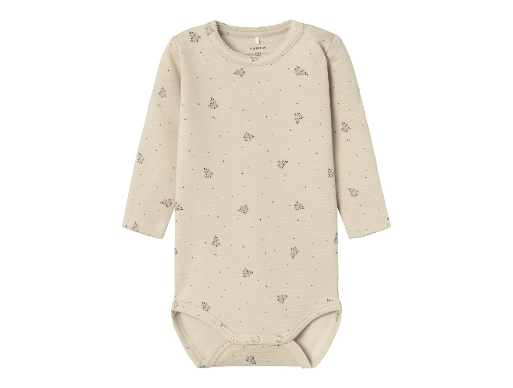 Name It Peyote Blomstret Body - Str. 0m 50cm