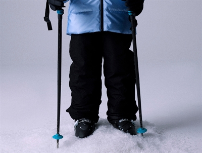 Name It TECH skibukser i sort til skiløb