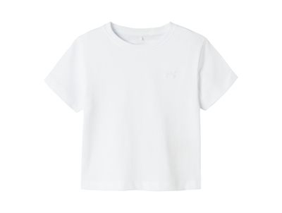 Name It bright white t-shirt