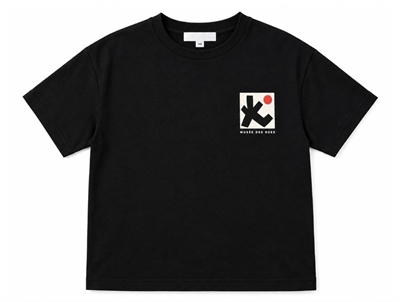 Name It black printet t-shirt