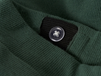 name it mini sweatbukser i grøn garden topiary nuance med justerbar talje