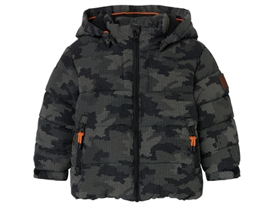 Name It black puffer vinterjakke