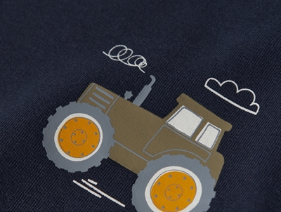 Name It MINI sweatshirt navy blazer med traktorprint