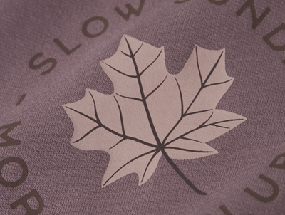 name it mini sweatshirt i lilla toadstool med slow sunday morning club print