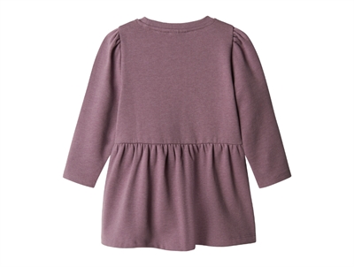 Name It arctic dusk hjerte sweatkjole