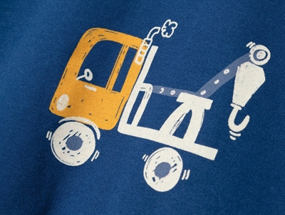 Name It estate blue landbrugsmaskiner sweatshirt