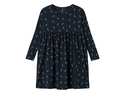 Name It dark sapphire julestok kjole