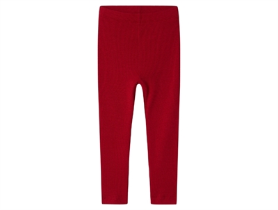Name It leggings jester red rib med slim fit