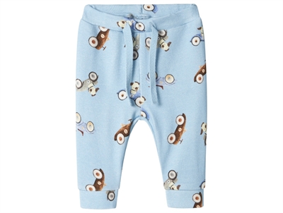 Name It chambray blue bilprint bukserName It chambray blue bilprint bukser