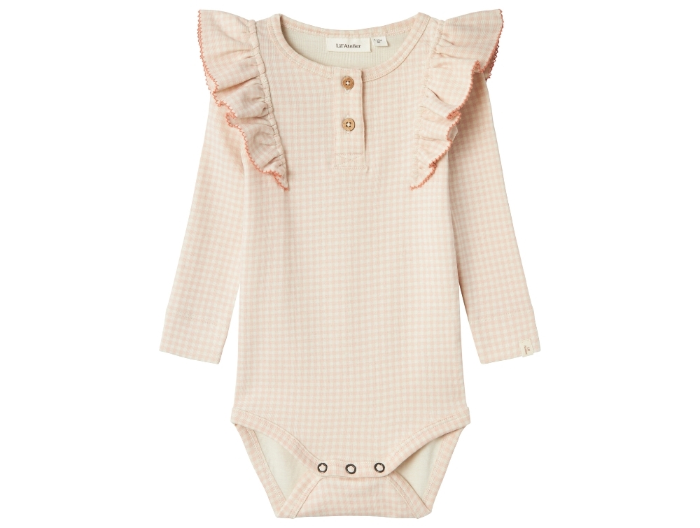 Lil Atelier Turtledove Ternet Body - Str. 1m 56cm