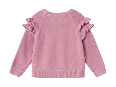 Name It mauve orchid pullover striktrøje
