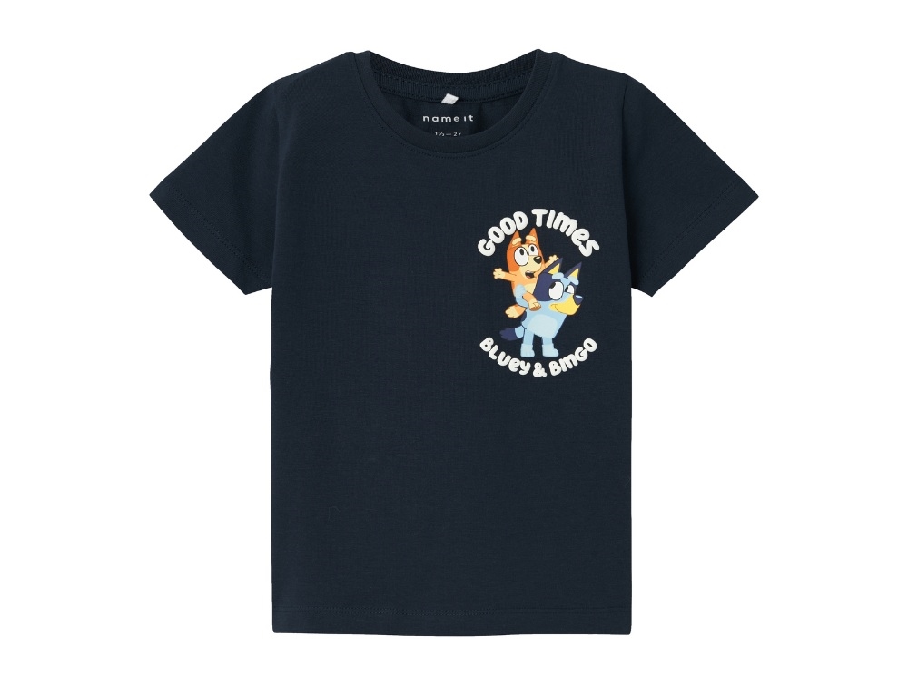 Name It Dark Sapphire Bluey T-shirt - Str. 2y 92cm