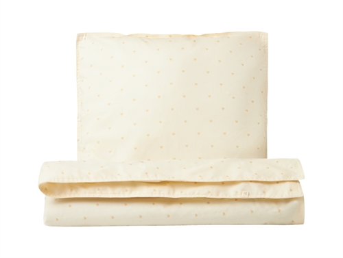 Lil Atelier Turtledove Hjerter Baby Sengetøj