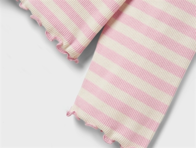 Name It pink lavender stribet natsæt