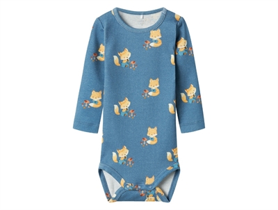 Name It coronet blue melange ræv body