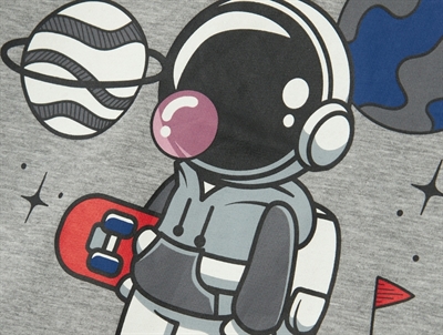 Name It grey melange NASA t-shirt