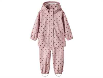 Lil' Atelier regnsæt zephyr hearts med hjerteprint