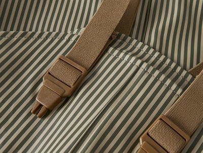 Lil\' Atelier regnsæt twill stripe med striber