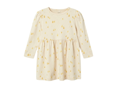 Name It whisper pink pointelle kjole