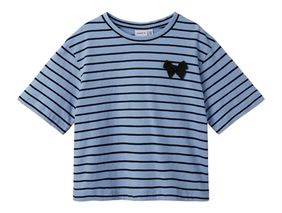 Name It serenity stribet short sløjfe t-shirt