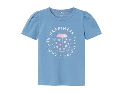 Name It coronet blue ladybug top