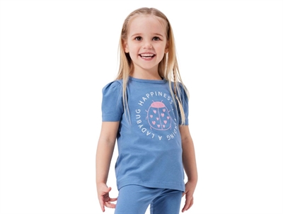 Name It coronet blue ladybug top