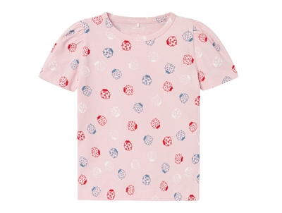 Name It parfait pink ladybug top