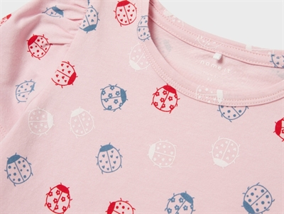 Name It parfait pink ladybug top
