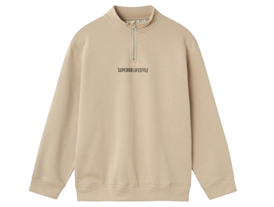 Name It pure cashmere half zip sweatshirt