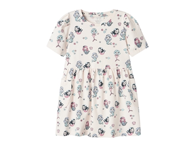 Name It kjole i pearl med havfrueprint og lommer