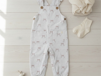 Lil Atelier coconut milk sløjfe overall