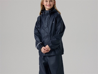 Name It regnsæt dark sapphire med refleksdetaljer