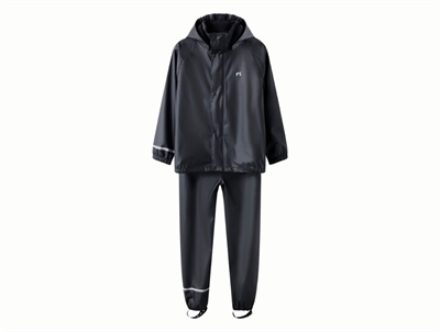 Name It regnsæt i sort med hætte