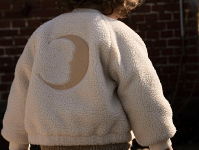 lil atelier sherpajakke raahvid med maaneapplikation
