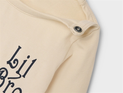 Name It body råhvid med Lil Bro print