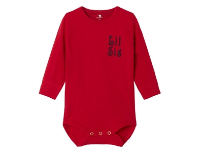 Name It body salsa med lillesøster print